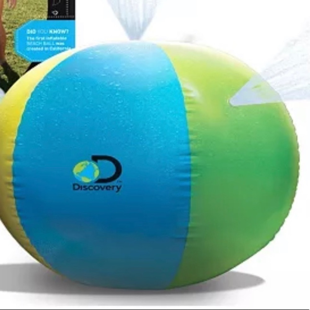 Discovery Outdoor Inflatable Sprinkler Ball NIB - Picture 5 of 5